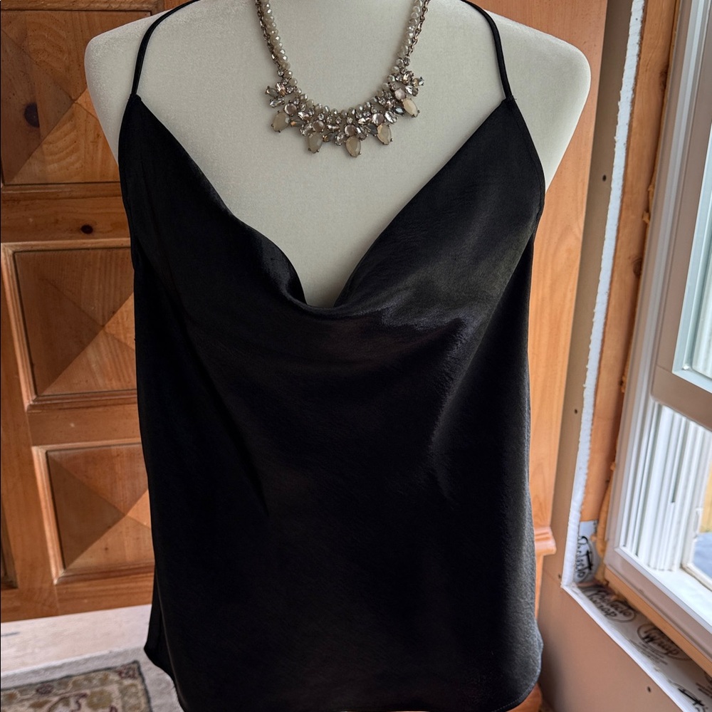 EXPRESS Elegant SLEEVELESS Black Women's Top SIZE M